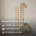 Dinosaur growth chart with its activity panel