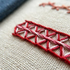 Fabric Embroidery Stitch Book