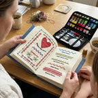 Fabric Embroidery Stitch Book