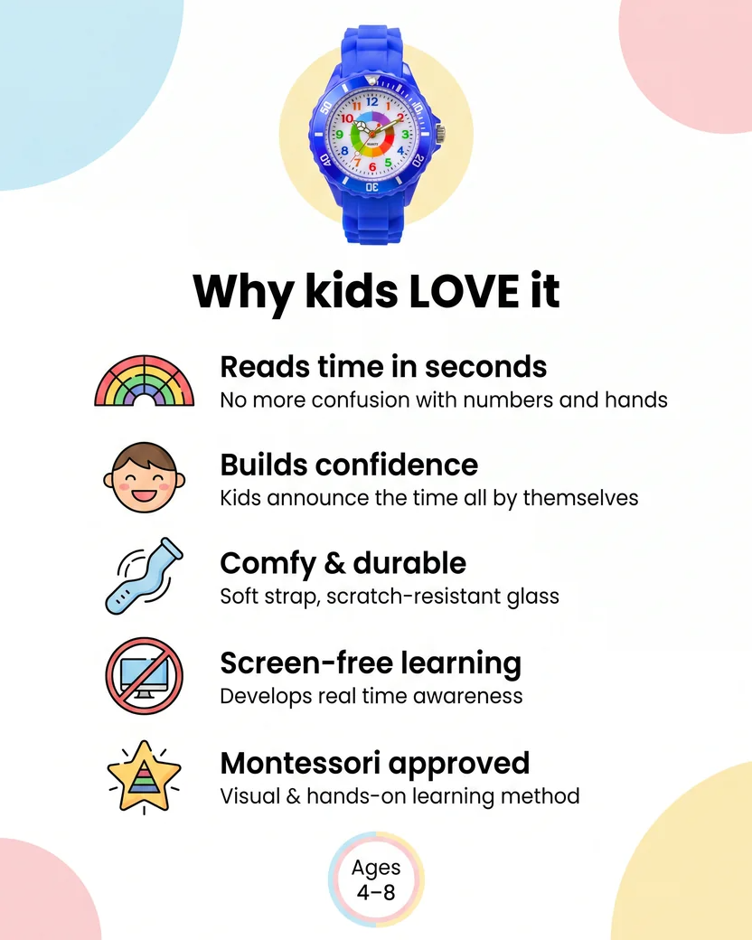 The Visual Learning Watch for Kids
