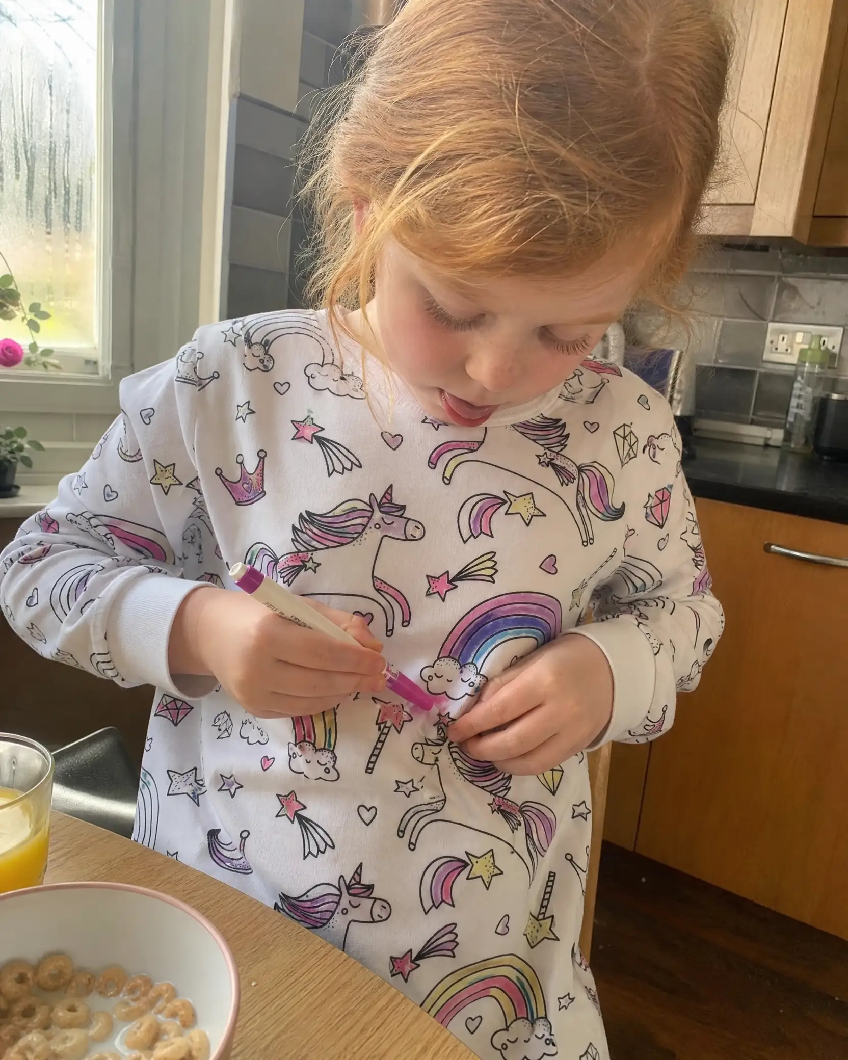 Washable Colour-In Pyjama Set