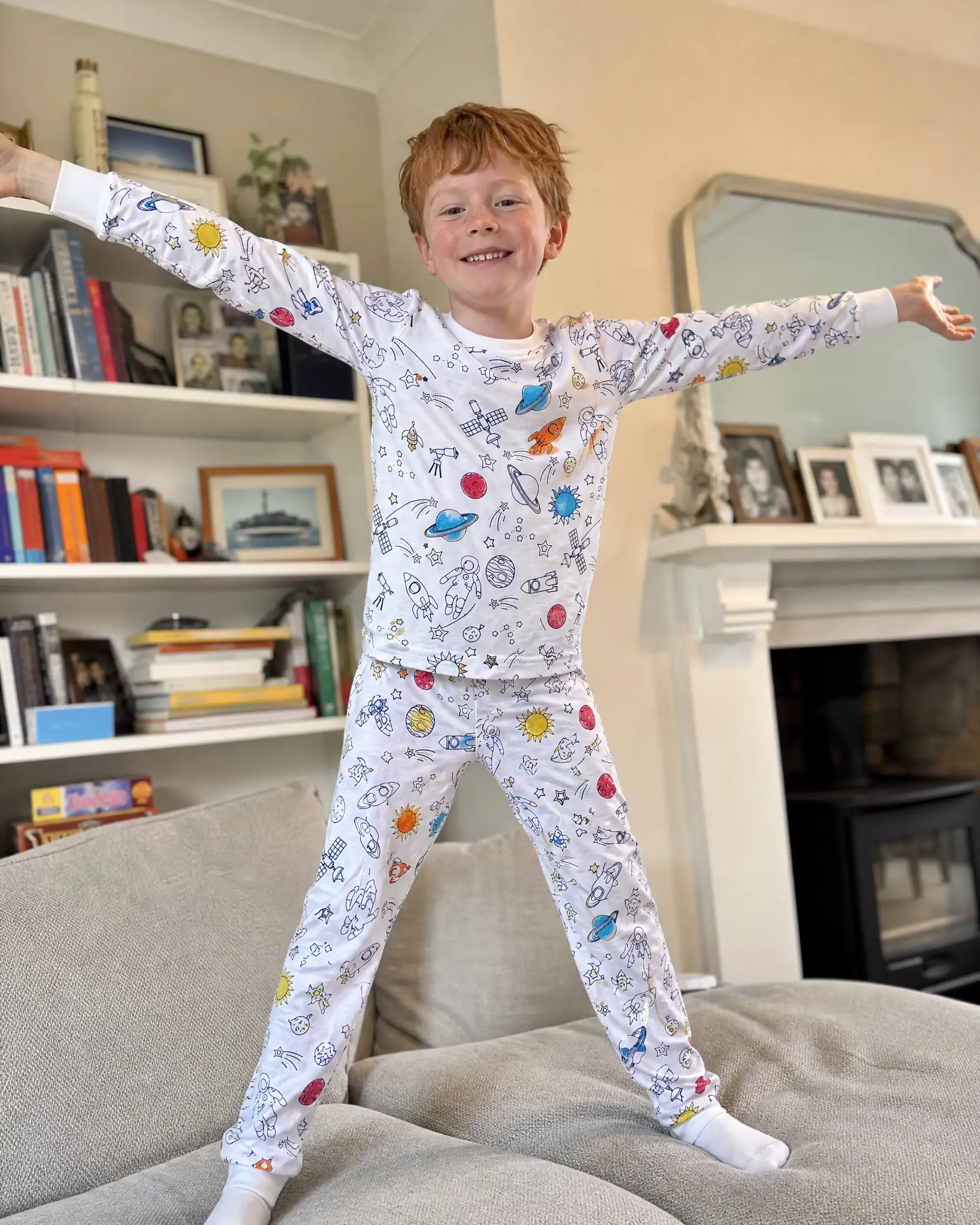 Washable Colour-In Pyjama Set